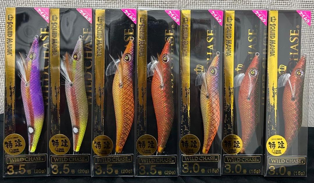 WILD CHASE エギ 7個セット 3.5号 3.0号 ワイルドチェイス3.5号